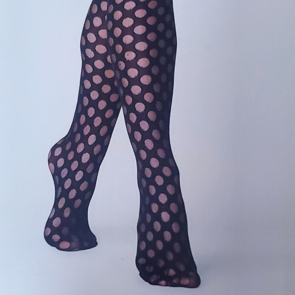 NWT a new day Sheer Reverse Dot Tight 1X/2X